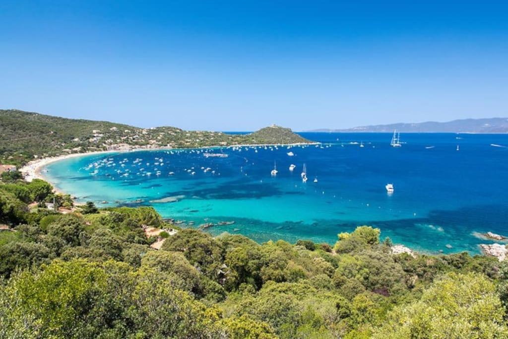 T2 D'Exception 100M Plage Terrasse Vue Mer Et Montagnes Propriano  Luaran gambar