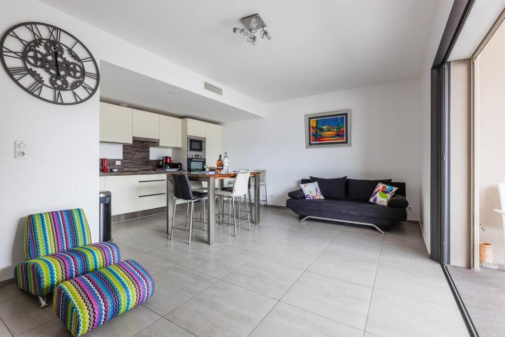 T2 D'Exception 100M Plage Terrasse Vue Mer Et Montagnes Propriano  Luaran gambar