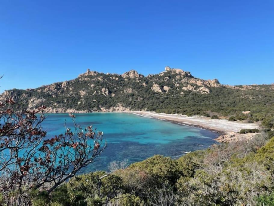 T2 D'Exception 100M Plage Terrasse Vue Mer Et Montagnes Propriano  Luaran gambar