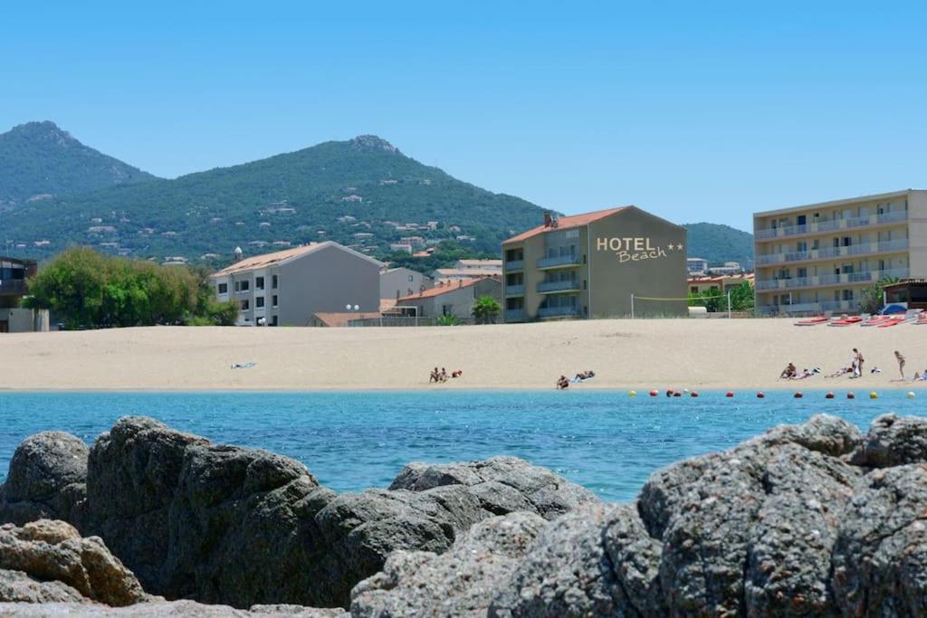 T2 D'Exception 100M Plage Terrasse Vue Mer Et Montagnes Propriano  Luaran gambar
