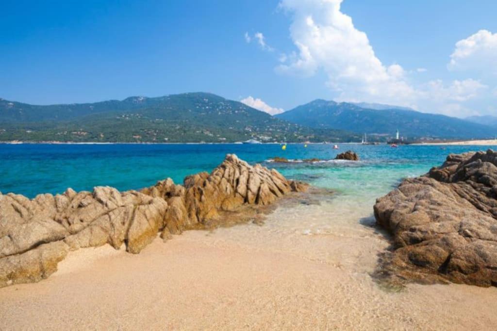 T2 D'Exception 100M Plage Terrasse Vue Mer Et Montagnes Propriano  Luaran gambar